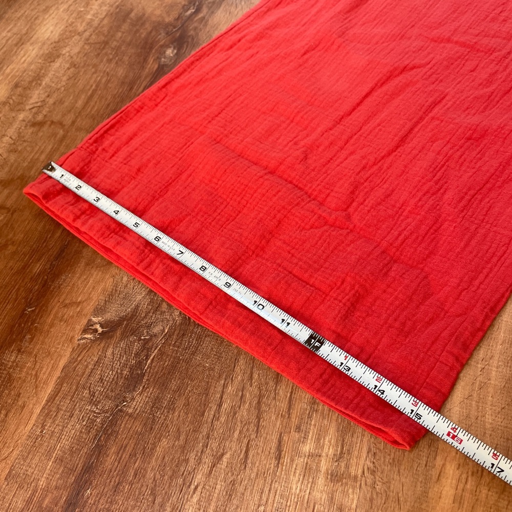 Pact womens organic cotton wide leg pull‎ on pants size XL slouchy oversized - Picture 10 of 12